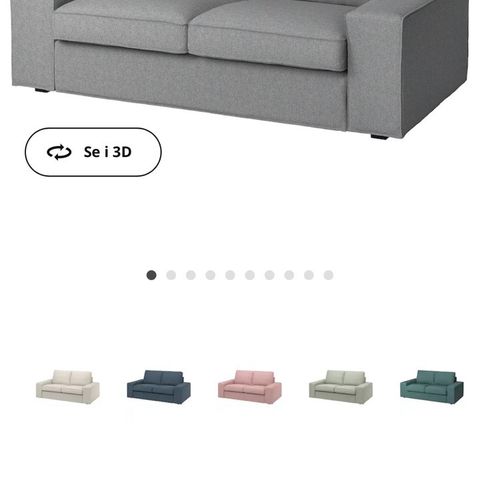 2seter sofa