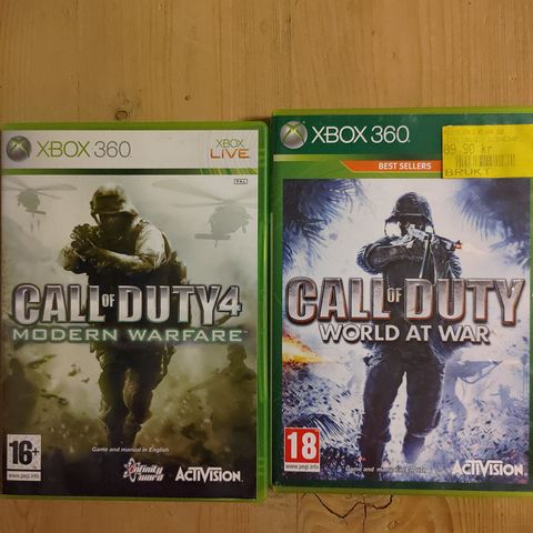 Call of Duty, til Xbox 360