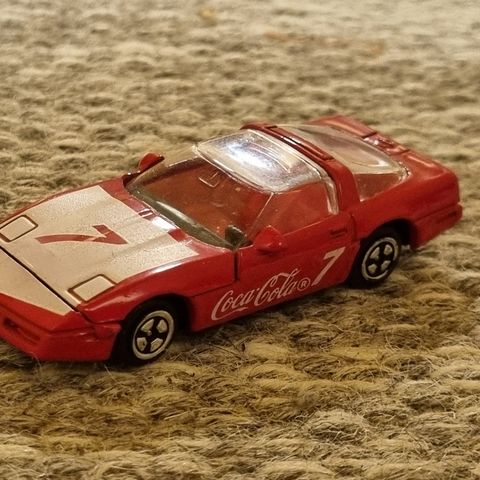 Chevrolet Corvette med Coca-Cola reklame