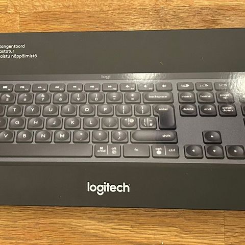 Logitech MX Keys. Trådløs Tastatur