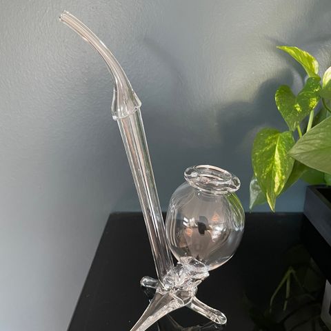 Konjakkpipe/ cognac glass