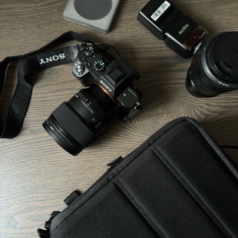 Sony a7 ii med flere gode tilbehør