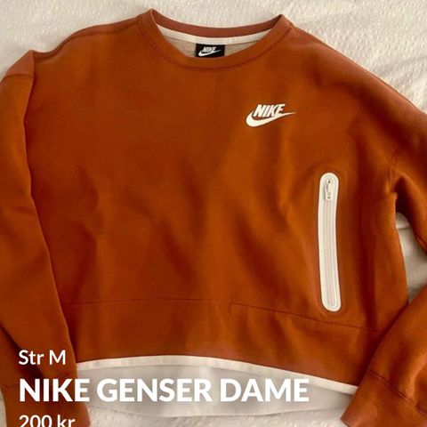 Superfin Nike genser dame str M