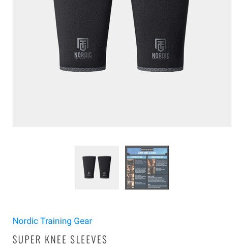 Knee sleeves