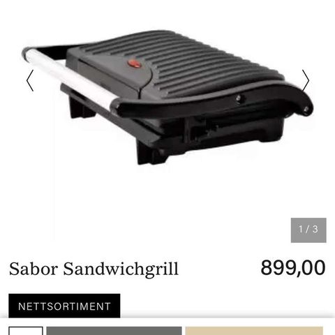 Sabor grilljern