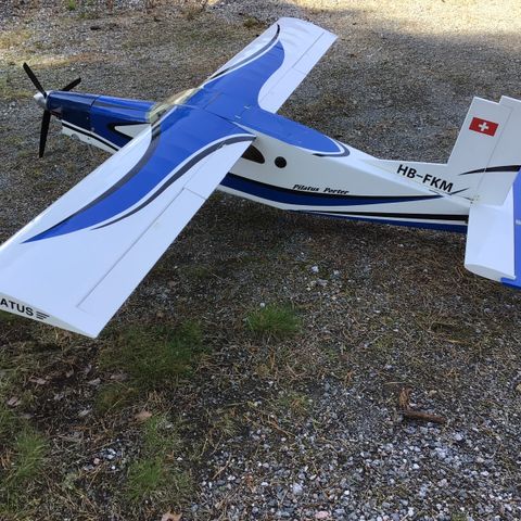 Pilatus Porter 2 m modellfly med OS 91 fs motor