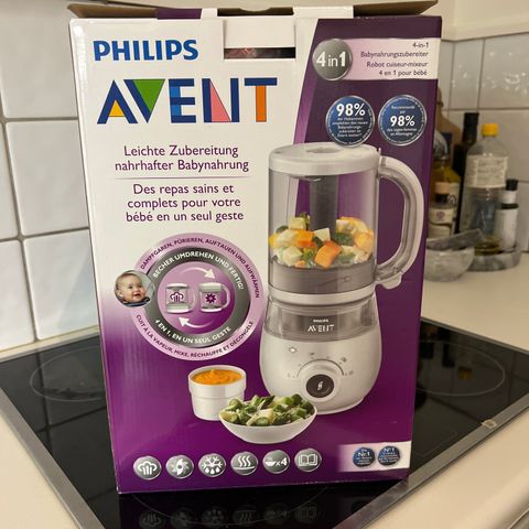 Philips Avent Barnematmikser 4-i-1