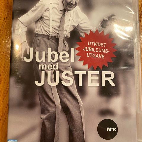 JUBEL MED JUSTER PÅ DVD : UTVIDET JUBIEUMS UTGAVE