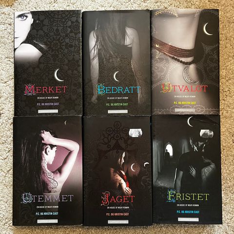 House of night bokserie 1-6