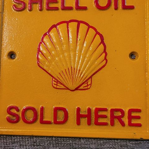 Shell Oil skilt