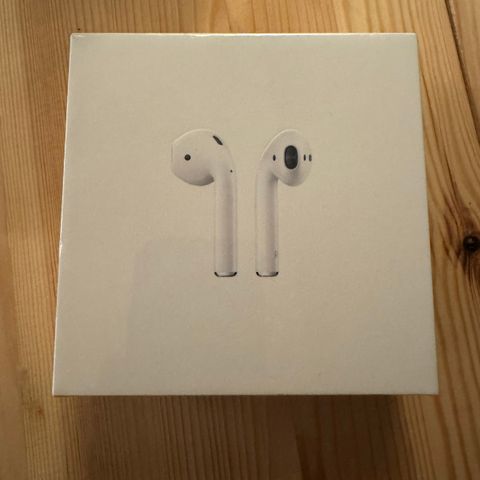 Uåpnet AirPods med ladeetui (gen2)