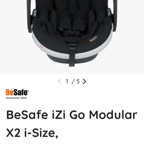 BeSafe iZi go Modular inkl. Base.