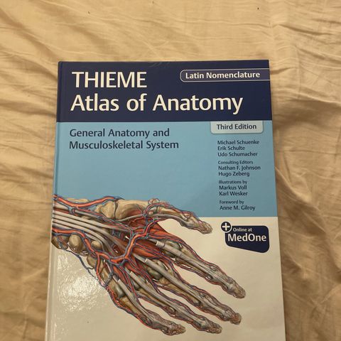 Thieme Atlas of Anatomy, General Anatomy and Musculoskeletal System 3. Edition