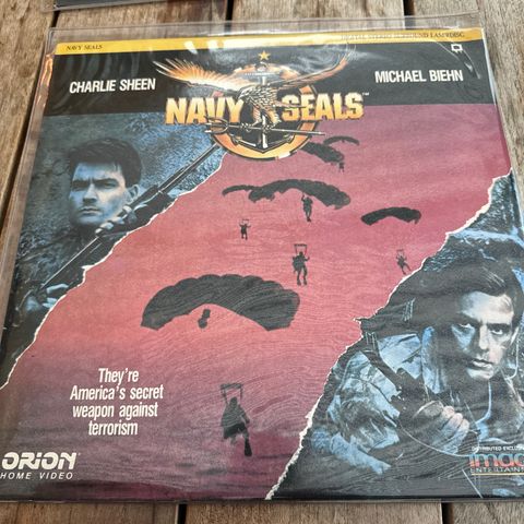 Laserdisc Navy Seals