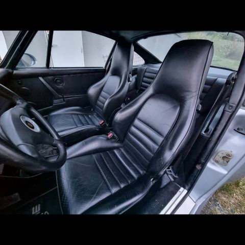 Porsche 911 Turbo Recaro stoler