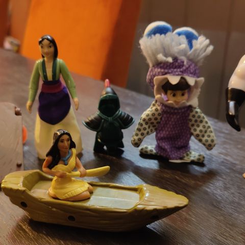 Disney McDonalds figurer fra sent 90, tidlig 2000-tallet