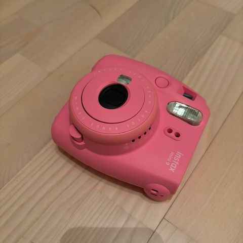 Ubrukt Fuji mini9 Instax kamera