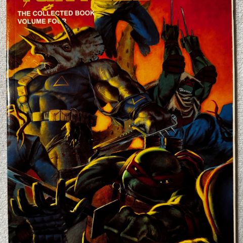 Teenage Mutant Ninja Turtles The Collected Book Volume 4 Mirage 1990