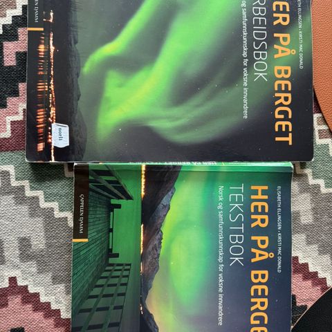 Her på berget. Tekst og arbeidsbok! Norsk opplæringsbok