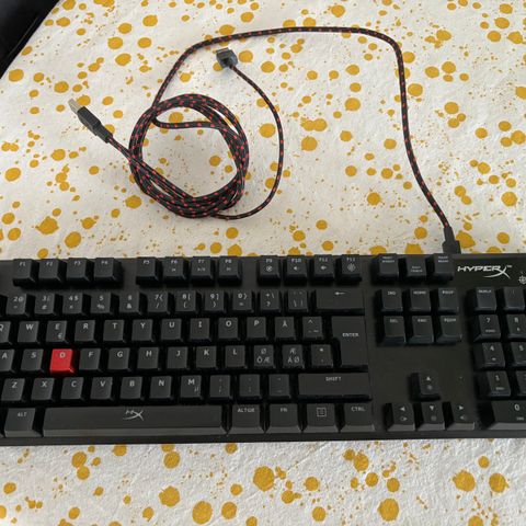 HyperX Alloy FPS mekanisk tastatur