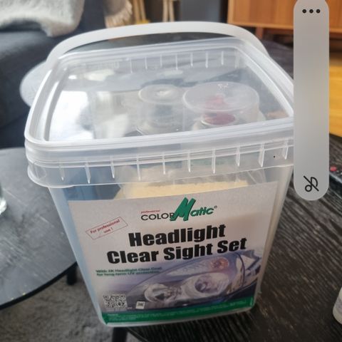 Colormatic clear sight sett