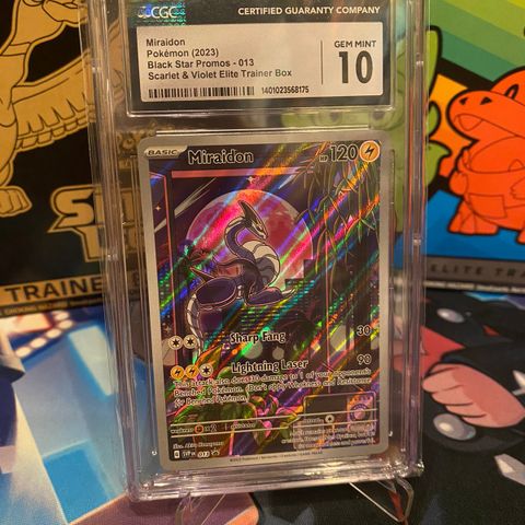 Miraidon #013 Black Star Promo i CGC Gem Mint 10