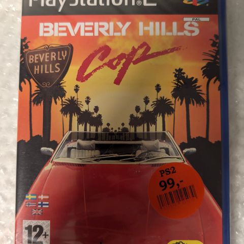 Beverly Hills Cop, PS2, PAL, uåpnet/forseglet