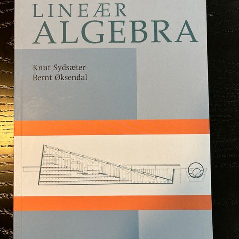 Lineær algebra, Sydsæter & Øksendal