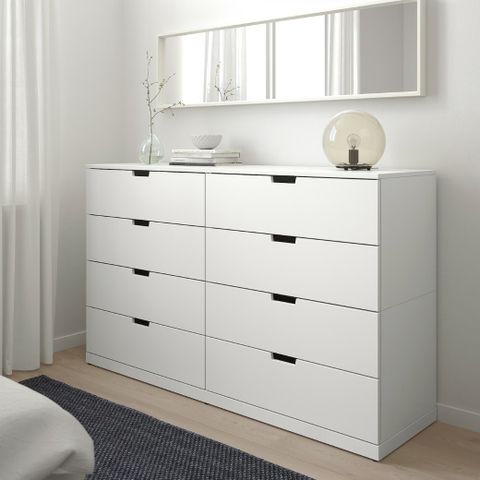 Nordli kommode 8 skuffer (NB: reservert til 8. sept!)