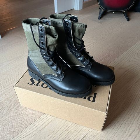 USGI Vietnam “jungle boots” reproduksjon fra Pike Brothers str 40