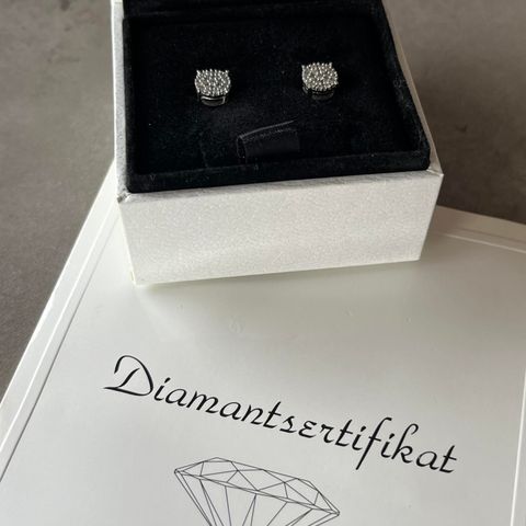 Diamantøredobber