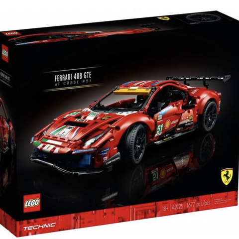 Lego Technic 42125 "Ferrari 488 GTE"