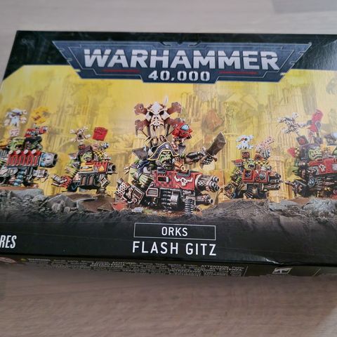 5stk flash gitz, nye i boks