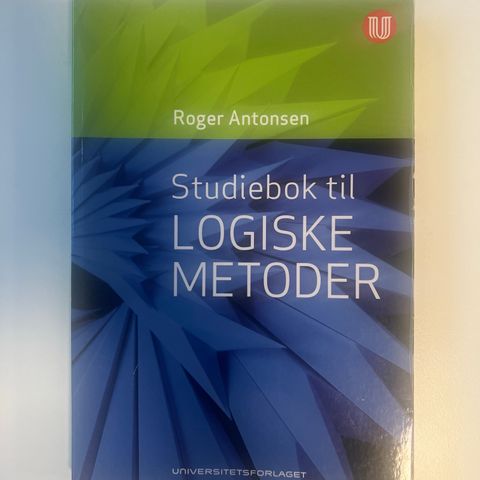 studiebok til logiske metoder