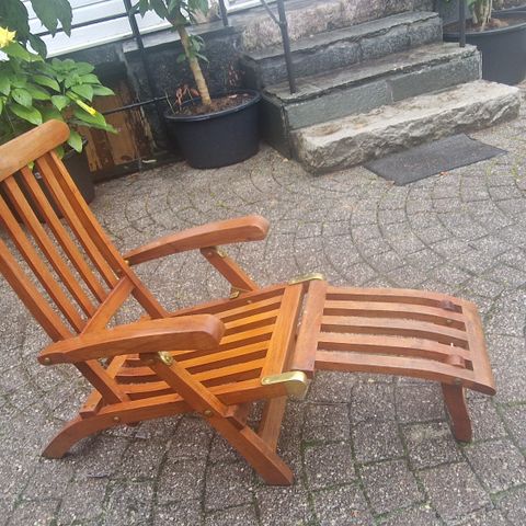 Teak Loungestol sun Lounger til barn