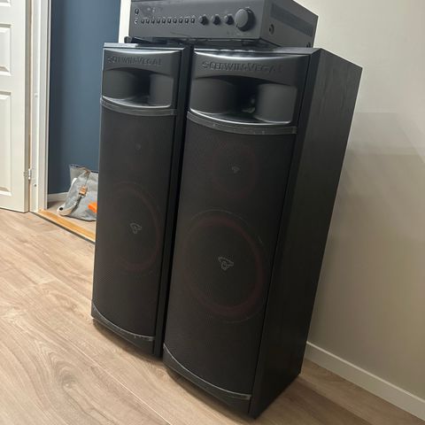 Cerwin Vega XLS-12 + NAD C356BEE