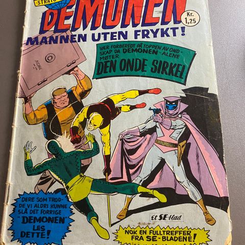 Demonen nr 6 1968 - Norsk Marvel