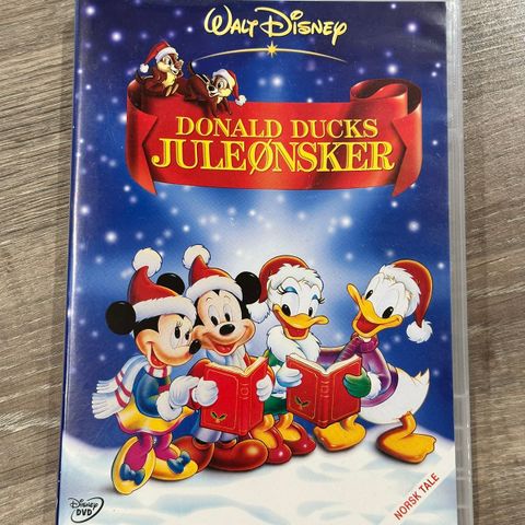 DONALD DUCKS JULEØNSKER (norsk tale og tekst)