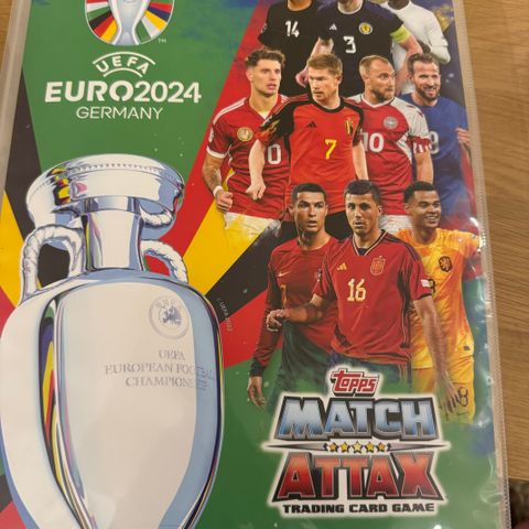 EURO 2024 FOTBALLKORT TOPPS MATCH ATTAX selges