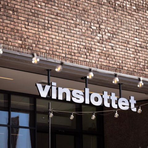 LED skilt «vinslottet»