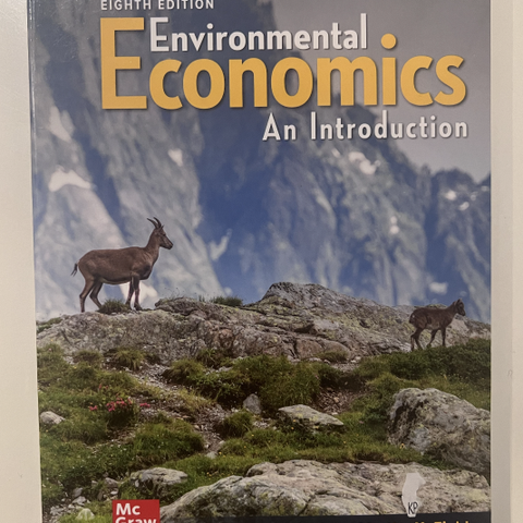 ISE Environmental Economics Av Barry C. Field, Martha K Field 8. utgave