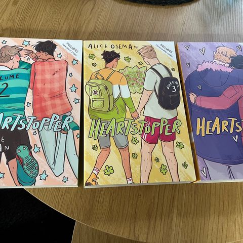 Bokserie Heartstopper vol.2, 3 & 4