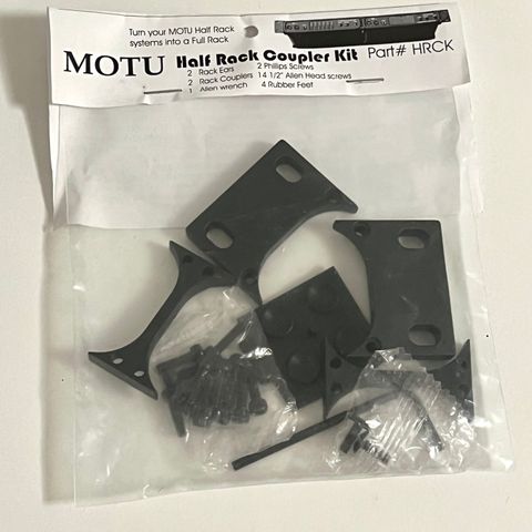 MOTU Half Rack Coupler Kit #HRCK