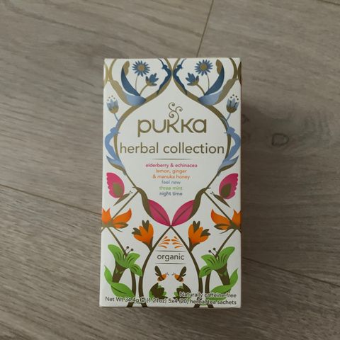 Uåpnet Pukka Herbal Collection - Koffeinfrie