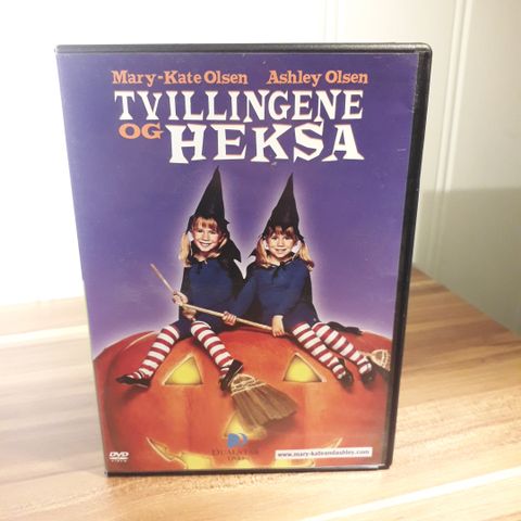 Tvillingene og heksa (norsk tekst) 1993 film DVD