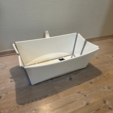 Stokke flexi bath hvit og grå