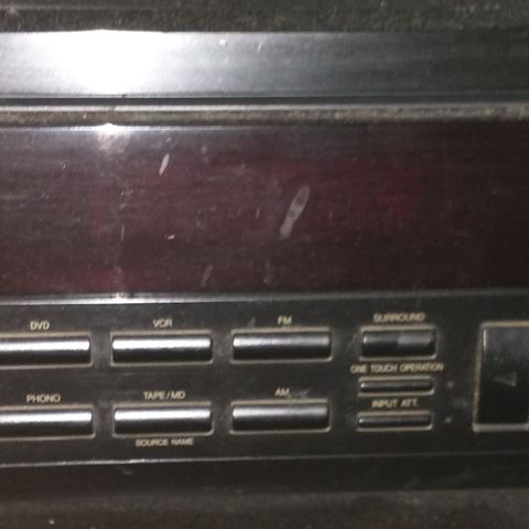 JVC RX-5000R surround forsterker