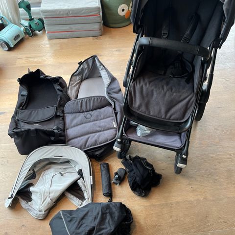 Bugaboo Fox 2 barnevogn alt inkludert