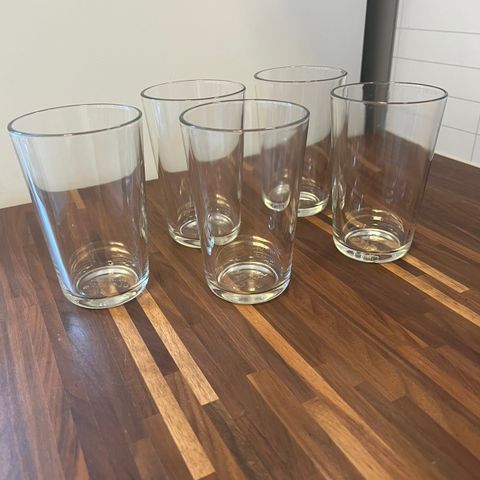 Store IKEA glass - 5 stk