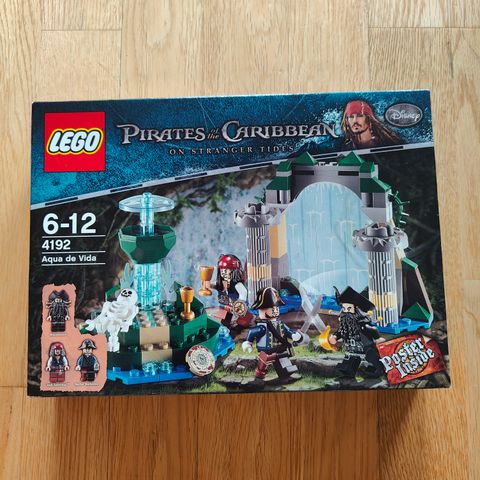 Uåpnet Lego Pirates of the Caribbean sett